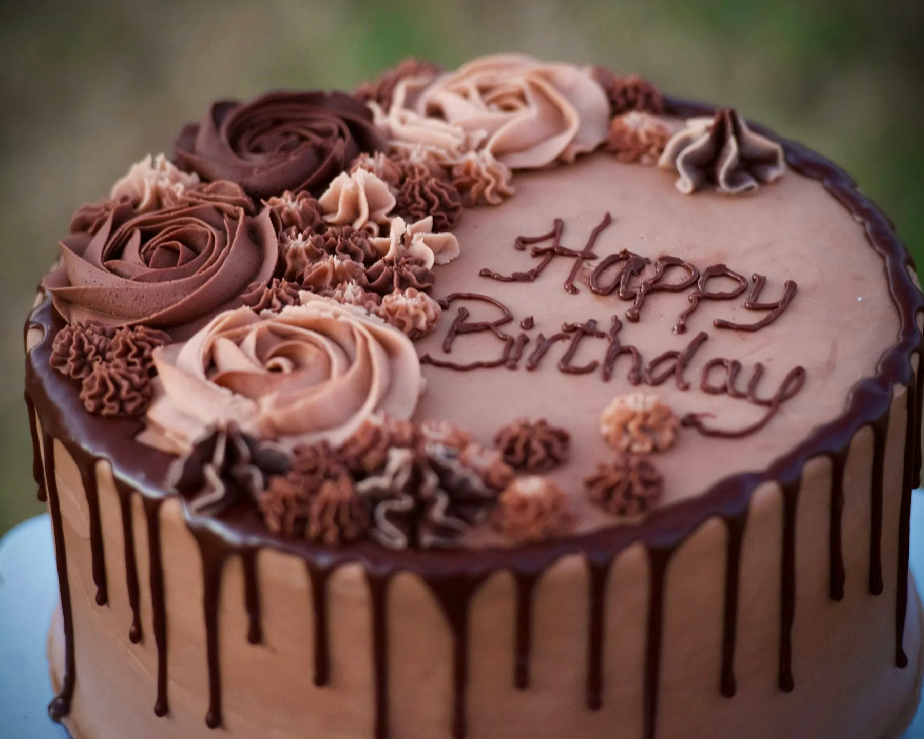 Chocolate Rose custom cake